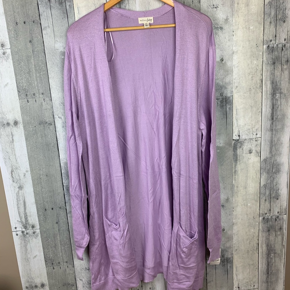 Maison Jules NWT Open Front Long Cardigan
